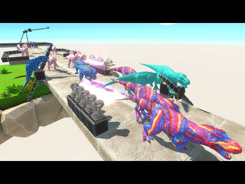 Obstacle Course - Deadly Bridge #5 - Animal Revolt Battle Simulator