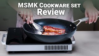 MSMK Cookware Set Review | Hands On Review Of Nonstick Cookware Set