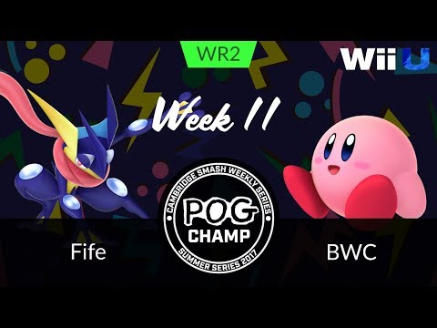 Pog Champ Summer Week 11 - Winners Round 2 - Fife (Greninja) vs. BWC (Kirby)