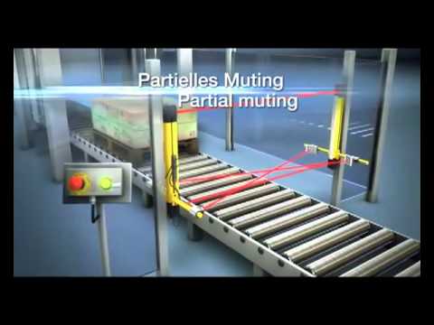 Pre assembled muting sensors for MLD Light Guard range