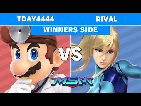 MSM 203 - Tday4444 (Dr. Mario) Vs Rival (Zero Suit Samus) Winners Pools - Smash Ultimate