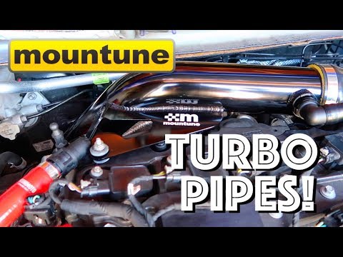 MOUNTUNE CROSSOVER + TURBO ELBOW INSTALL! | FIESTA ST