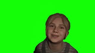 Silent Hill 2 remake Laura "see ya fart face" green screen