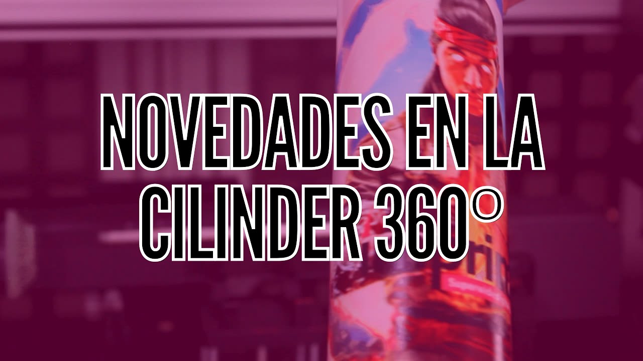 Novedades en la IMPRIMO CILINDER 360º