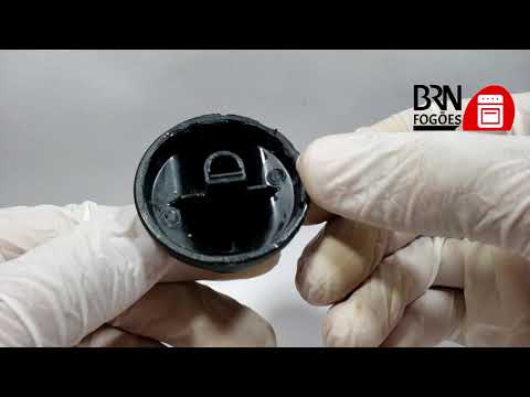 Botão fogão Brastemp e Electrolux