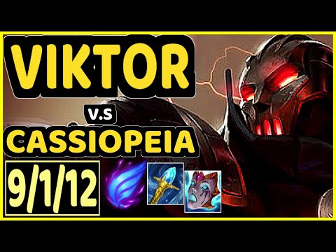 MAGIFELIX (VIKTOR) vs CASSIOPEIA - 9/1/12 KDA MID CHALLENGER GAMEPLAY - EUW