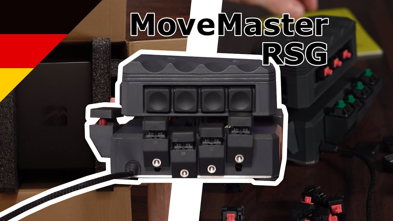 MoveMaster RSG | Packungsinhalt | Einrichtung...