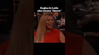 Regina Hall and Queen Latifah are the same. #reginahall #queenlatifah #lie #joke #queen #funny