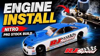 🛑Nitro Pro Stock Dragster Build - Engine and chassis Assembly LIVE w/hybrid32494