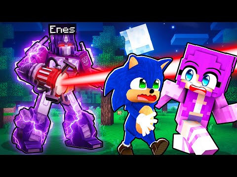 DARK TRANSFORMERS OLUP ARKADAŞLARIMI TROLLEDİM - ⚠️ Minecraft