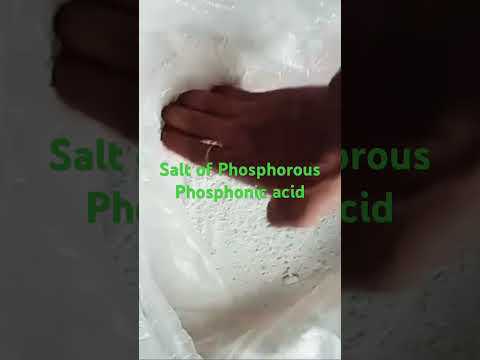 Powder potassium salt of active phosphorous, packaging type:...