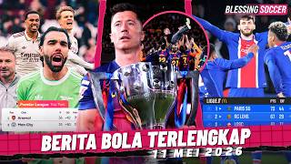 Barcelona BACK TO BACK JUARA La Liga 🥇 Arsenal 3 LAGA Menuju 2 Tahta 🥶 PSG 1 Poin KUNCI GELAR Liga