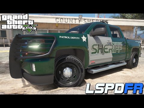 GTA 5 LSPDFR - Blaine County Sheriff - Night Patrol (NVE)