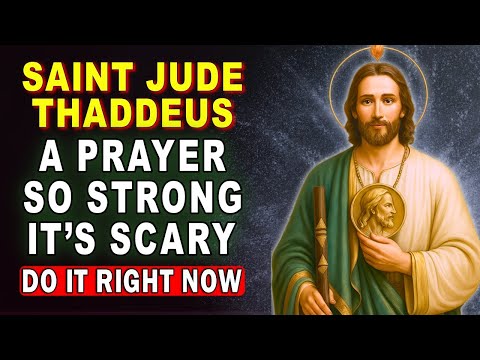 SAINT JUDE THADDEUS 💚 THE LAST RESORT PRAYER FOR YOUR MOST URGENT NEED 🙏