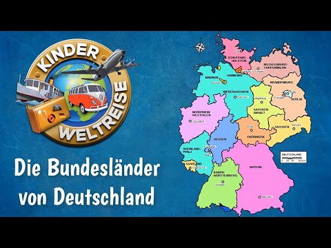 Die Bundesländer von Deutschland