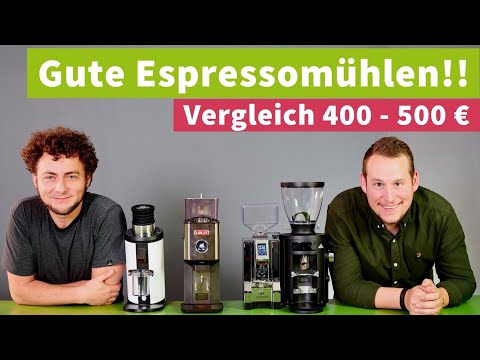 Die beste Espressomühle zwischen 400 und 500 Euro - Vergleichstest