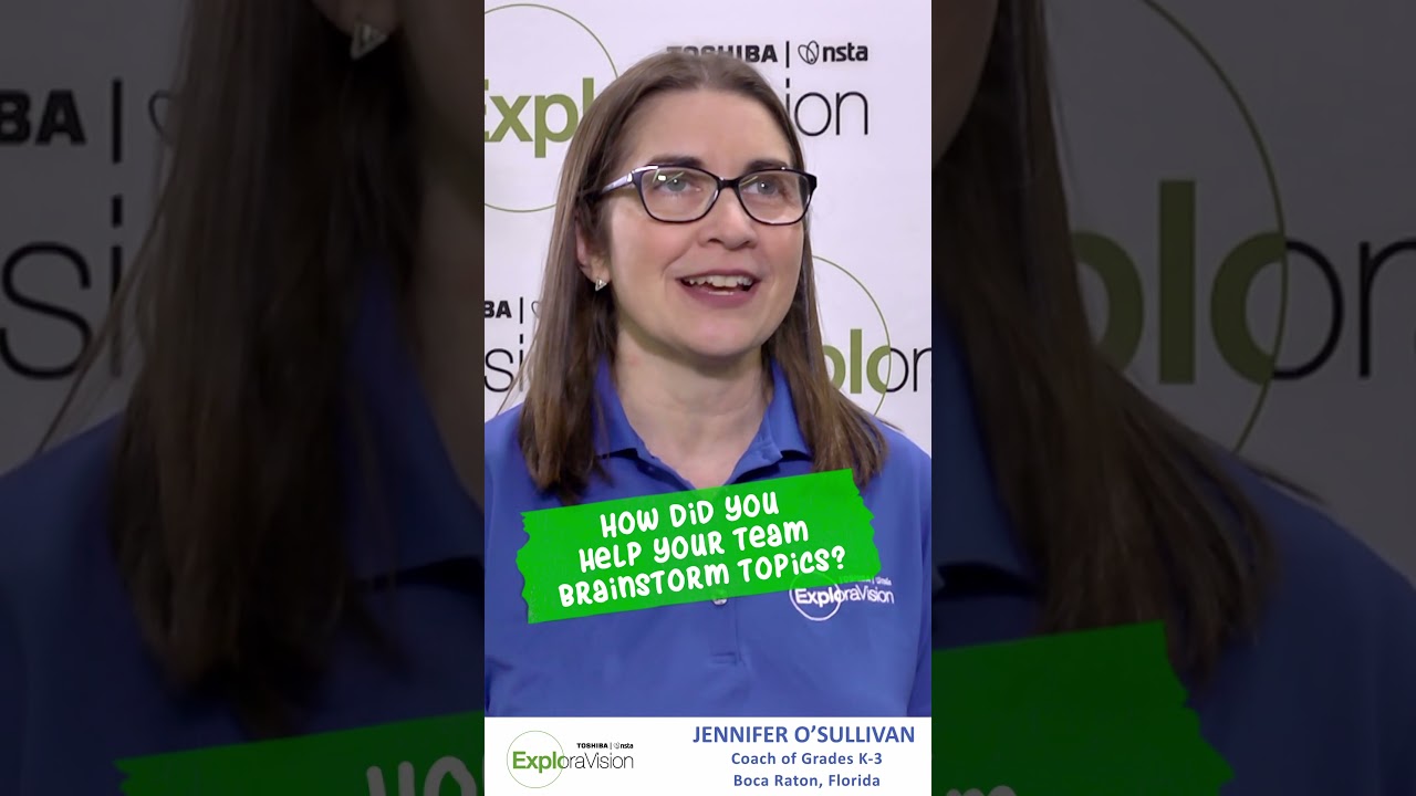 Elementary STEM Coach Spotlight | Toshiba ExploraVision K-3