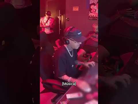 Duzz, Baby T, Ecologyk no STUDIO criando a faixa "Goteira"