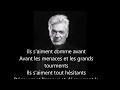 Daniel Lavoie Ils S'aiment paroles de la chanson