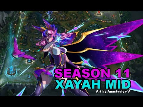 League of Legends - Xayah Mid gameplay