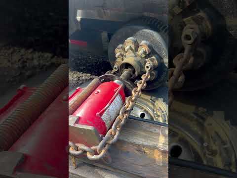 How to pull stuck hubs off Pj 12k trailer with Dexter axles