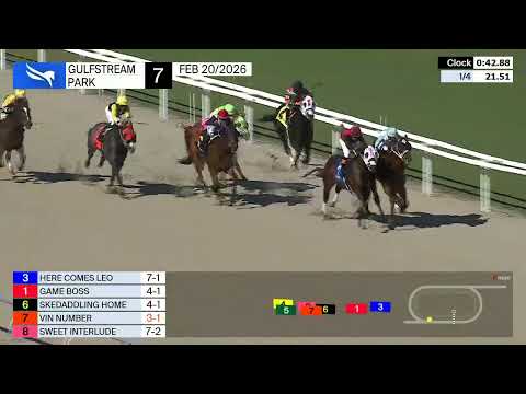 Gulfstream Park February 20, 2026 Race 7