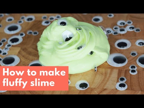 How to make fluffy slime