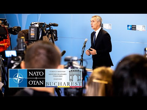 NATO Secretary General - Doorstep statement at Foreign Ministers Meeting, Bucharest 🇷🇴, 29 NOV 2022
