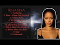 Rihanna ~ Full Album of the Best Songs of All Time - Greatest Hits  ➤