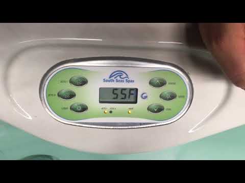 748B South Seas Spas Settings