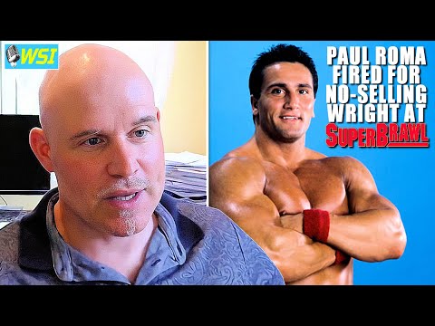 Alex Wright on Paul Roma No-Selling Him at Superbrawl 1995 (ROMA GETS FIRED)