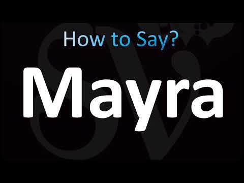 How to Pronounce ''Mayra'' (CORRECTLY!)