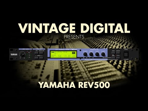 Yamaha REV500 Digital Reverberator - Black image 3