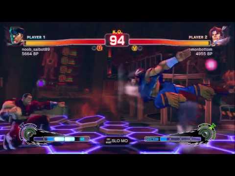 SSF4 M Bison (noob_saibot89) vs T Hawk (ramonbottom)