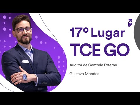 TCE GO Competition: meet Gustavo Mendes, approved in 17th place for External Control Auditor