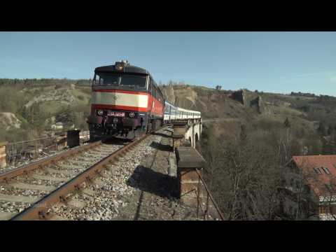 "Bardotka" 749 121-0 na Amazonu / "Bardotka" 749 121-0 headed by "Amazon" express