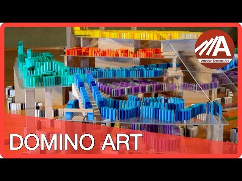 AMAZING Domino Rally!