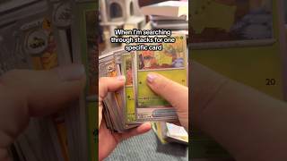 It’s hard to find specific cards sometimes!  #pokemon #pokemoncards #pokemontcg #pokemoncollector