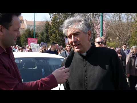 MARŞUL PENTRU VIAƮA 2017 TIMIŞOARA  - PR. IOAN CHISĂRĂU