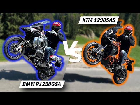 BMW R1250 GSA vs KTM 1290 SAS | Big ADV Flagship Battle - Which one is the best?