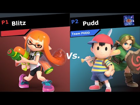 MCS43 SSBU - Blitz (Inkling) Vs. Pudd (Ness/Young Link) Smash Ultimate