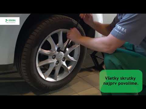 Výmena kolesa – DEKRA Slovensko