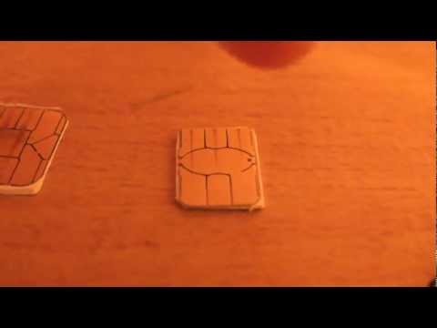 (Mikro) SIM-Karte zu Nano-SIM selber schneiden [FullHD]