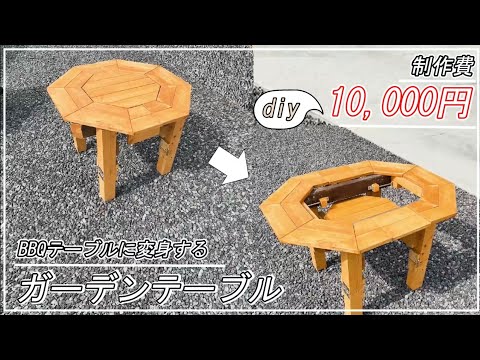 小さなバルコニー用のテーブルを滑らかに研磨した結果を作成します