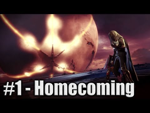 Destiny 2: Story Campaign Walkthrough - Part 1 - Homecoming (Xbox One)