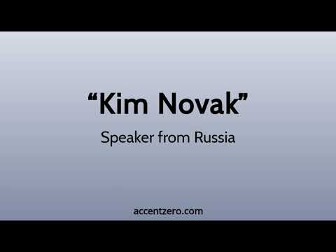 Pronounce "Kim Novak" - Russian accent vs. native U.S.