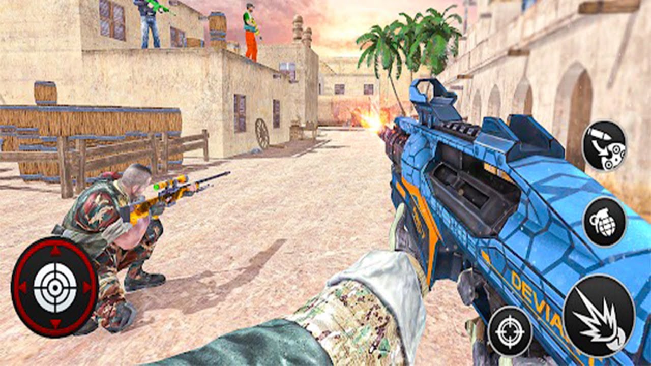 Counter Terrorist Shooting Strike: Commando Strike - Android GamePlay -  Shooting Games Android