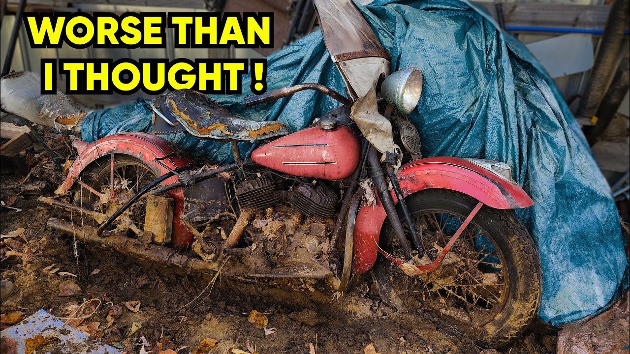 Can We Save This Abandoned Flathead Motorcycle?