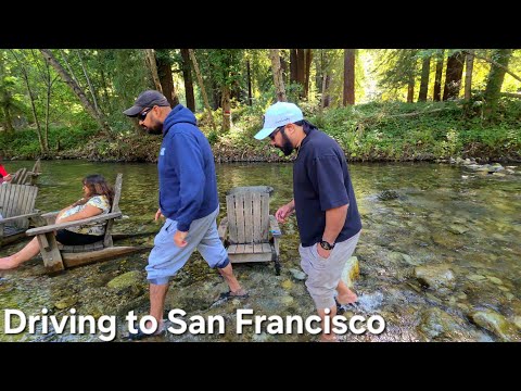 Driving from Los Angeles to San Francisco with friends,  telugu vlogs