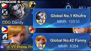 Download lagu ROAD TO TOP 1 GLOBAL FANNY! |  WITH TOP 1 GLOBAL KHUFRA | (insane gameplay🔥) mp3
